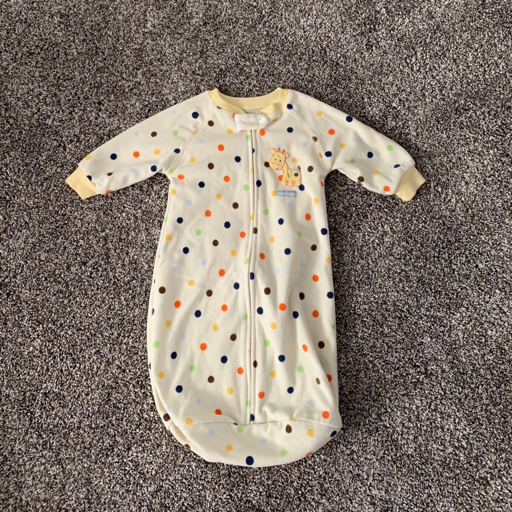 Carter’s neutral fleece sleep sacks